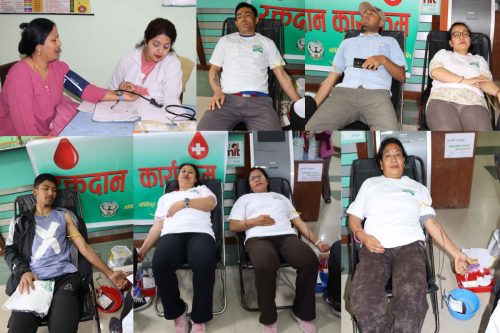 रक्तदान कार्यक्रम २०८२